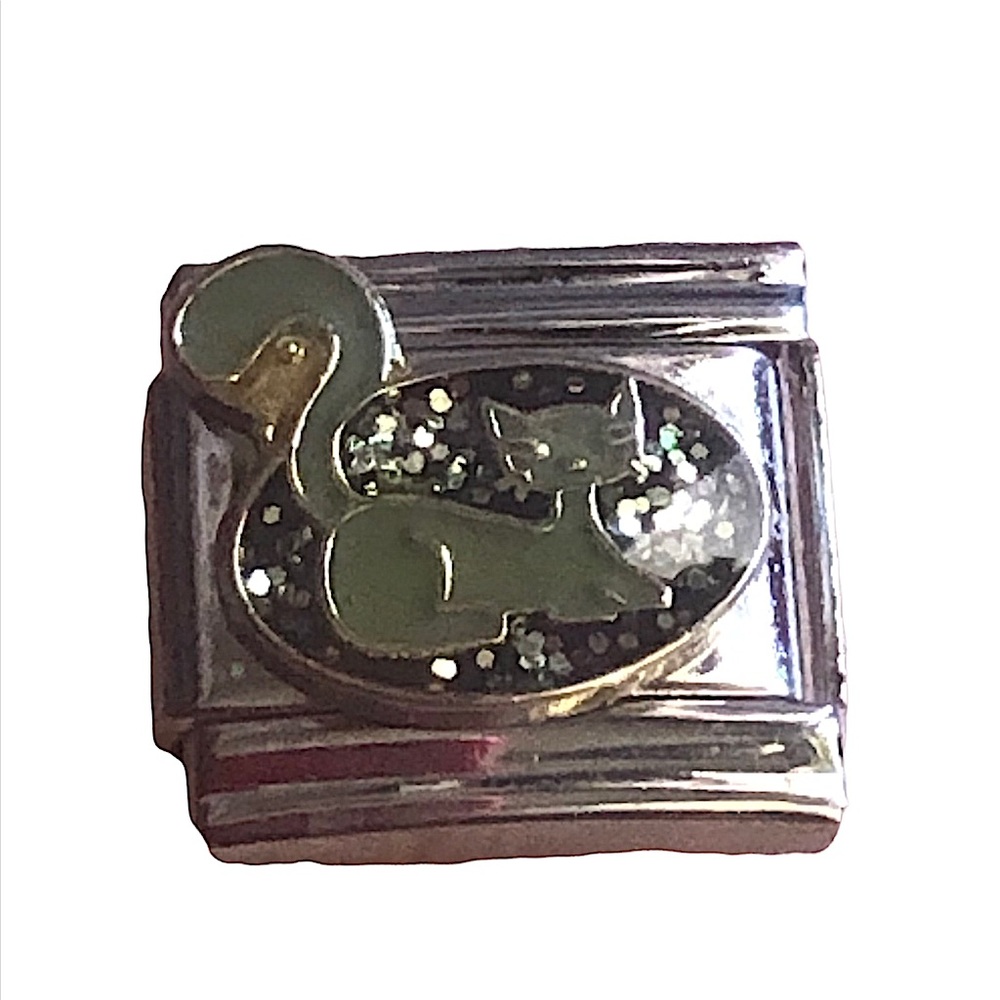 New 9mm Pugster Sassy Kitty Cat Kitten Italian Charm Bracelet Accessory